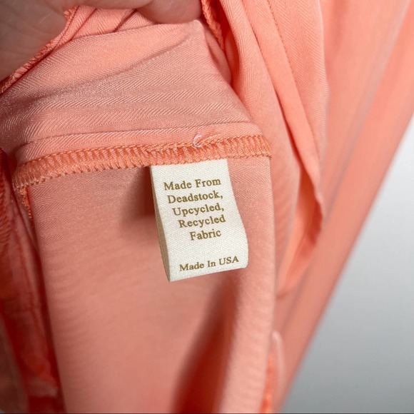 Christy Dawn The Quinn Ruffle Midi Dress in Apricot - Picture 14 of 14